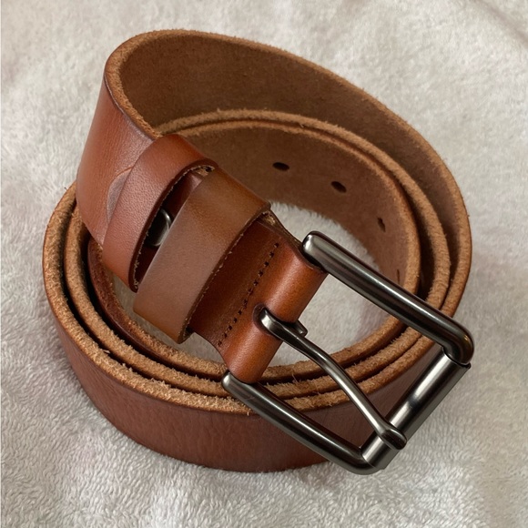 Full Grain Leather Belt Men’s Size 40 - Picture 2 of 4